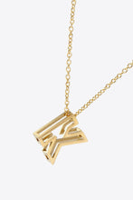 Load image into Gallery viewer, K to T Letter Pendant Necklace DIBS K-T
