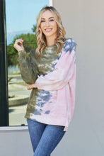 Load image into Gallery viewer, Sew In Love Full Size Tie-Dye Seam Detail Sweatshirt