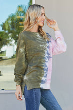 Load image into Gallery viewer, Sew In Love Full Size Tie-Dye Seam Detail Sweatshirt