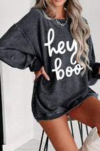 Load image into Gallery viewer, hey boo Sweatshirt