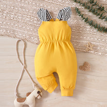 Load image into Gallery viewer, Striped Crisscross Square Neck Jumpsuit