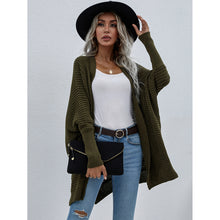 Load image into Gallery viewer, Waffle Knit Open Front Cardigan