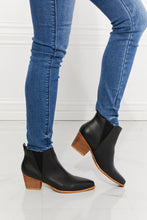 Load image into Gallery viewer, MMShoes Back At It Point Toe Bootie in Black