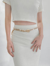 Load image into Gallery viewer, Rhinestone Metal Belt