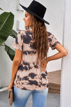 Load image into Gallery viewer, Tie-Dye V Neck T-Shirt