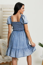 Load image into Gallery viewer, GeeGee Leading Lady Full Size Mineral Wash Chambray Dress