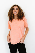 Load image into Gallery viewer, BiBi Friday Nights Mineral Wash Distressed Tee