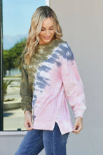 Load image into Gallery viewer, Sew In Love Full Size Tie-Dye Seam Detail Sweatshirt