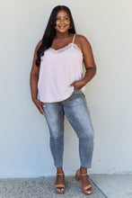 Load image into Gallery viewer, HEYSON Dainty & Sweet Full Size Lace V-Neck Cami Top