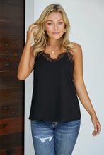 Load image into Gallery viewer, Lace Trim V-Neck Cami