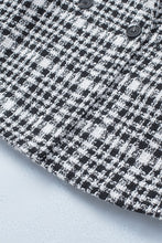 Load image into Gallery viewer, Plaid Double-Breasted Blazer