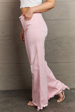 Load image into Gallery viewer, RISEN Raelene Full Size High Waist Wide Leg Jeans in Light Pink