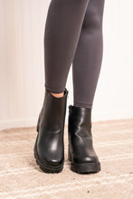 Load image into Gallery viewer, Legend Side Zipper Faux Leather Booties