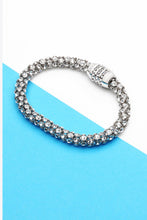 Load image into Gallery viewer, Inlaid Rhinestone Copper Bracelet
