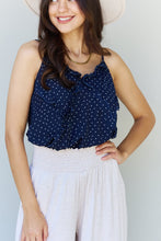 Load image into Gallery viewer, ODDI Full Size Tiny Heart Printed Cami Top