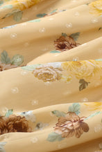 Load image into Gallery viewer, Floral Off-Shoulder Ruffle Hem Top