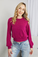 Load image into Gallery viewer, Gilli Full Size Tied Open Back Knit Top