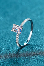 Load image into Gallery viewer, 925 Sterling Silver Ring with Moissanite