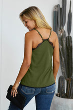 Load image into Gallery viewer, Lace Trim V-Neck Cami
