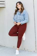 Load image into Gallery viewer, Andree by Unit Full Size Pearl Trim Cropped Denim Jacket