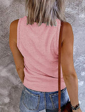 Load image into Gallery viewer, V-Neck Ribbed Tank