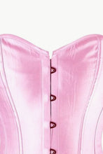 Load image into Gallery viewer, Full Size Satin Corset with Lace-Up Back