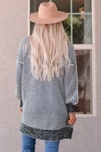 Load image into Gallery viewer, Heathered Open Front Longline Cardigan DIBS l HEATHERED