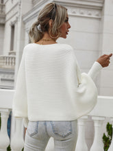 Load image into Gallery viewer, 1368 DOLMAN RIBBED SWEATER