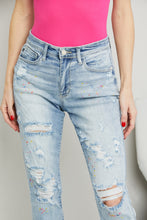 Load image into Gallery viewer, Judy Blue Full Size Confetti Distressed Boyfriend Jeans