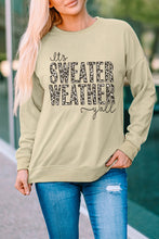 Load image into Gallery viewer, IT'S SWEATER WEATHER Y'ALL Sweatshirt
