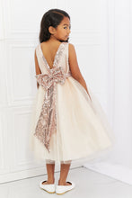 Load image into Gallery viewer, Kid's Dream Little Miss Classy Tutu Dress in Light Apricot