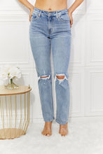 Load image into Gallery viewer, 2591 Abby High Rise Slim Straight Jeans