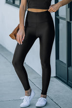 Load image into Gallery viewer, Wide Waistband Slim Fit Leggings