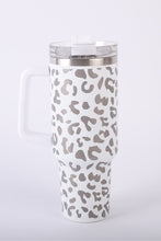 Load image into Gallery viewer, 40 Oz Leopard Stainless Steel Vacuum Thermos Mug