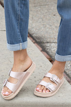 Load image into Gallery viewer, Weeboo Jewel of the Sea Faux Pearl Buckle Slide Sandals