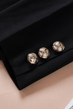 Load image into Gallery viewer, Double-Breasted Lapel Collar Long Sleeve Blazer