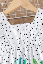 Load image into Gallery viewer, Girls Printed Ruffled Dress