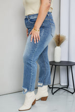 Load image into Gallery viewer, DIBS 1053 RISEN Full Size Distressed Cropped Jeans with Pockets