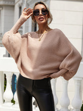 Load image into Gallery viewer, 1368 DOLMAN RIBBED SWEATER