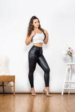 Load image into Gallery viewer, Full Size PU Leather Zip Detail Leggings