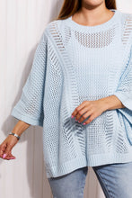 Load image into Gallery viewer, Sew In Love Metropolitan Full Size Openwork Top DIBS METRO