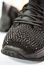 Load image into Gallery viewer, Berness Good Sport Rhinestone Chunky Sole Sneakers