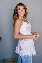 Load image into Gallery viewer, White Birch Finders Keepers Full Size Tie-Dye Lace Top