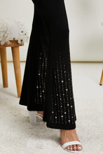 Load image into Gallery viewer, Vocal Eyes on You Full Size Rhinestone Flared Leggings