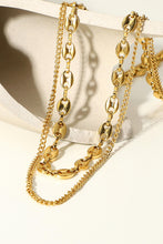 Load image into Gallery viewer, Dreaming of You Gold-Plated Double-Layered Necklace