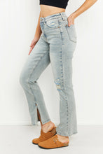 Load image into Gallery viewer, Judy Blue Journey Full Size High-Waisted Distressed Straight Jeans