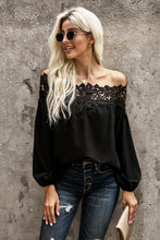 Load image into Gallery viewer, Lace Off Shoulder Top