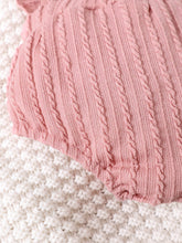 Load image into Gallery viewer, Baby Girl Textured Ruffled Bodysuit