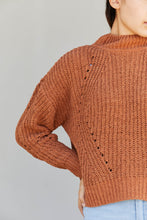 Load image into Gallery viewer, HYFVE That Look Pointelle Knit Sweater