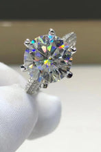 Load image into Gallery viewer, 5 Carat Moissanite 6-Prong Ring